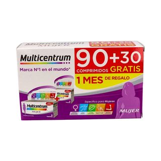 Multicentrum Mujer 90 + 30 Comprimidos Pack Prom