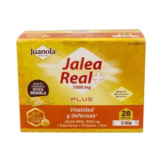Jalea Real Plus 28 Sobres Juanola 10 Ml