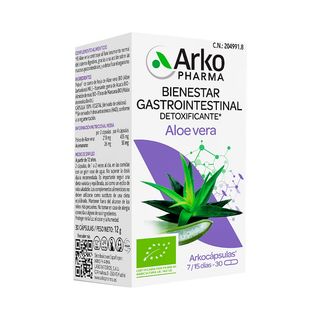 Arkocapsulas Aloe Vera Bio 30 Capsulas