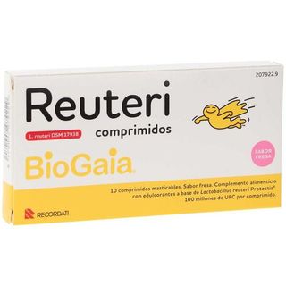 Reuteri Comprimidos 10 Comprimidos Sabor Fresa