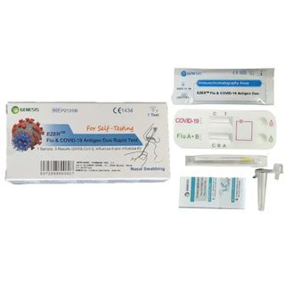 TEST NASAL ANTIG EZER COVID Y GRIPE A B