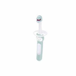 Cepillo Dental Infantil Aprendizaje Training Brush 5+M 1 Unidad Color Azul
