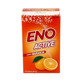 Eno Active 10 Sobres 5 G Sabor Naranja