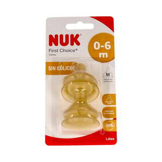 TETINA NUK FC 0-6M LATEX 2U