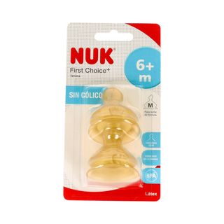 TETINA NUK FC 6-18M LATEX 2U