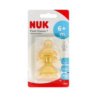 TETINA LATEX NUK FIRST CHOICE ALIMENTO T-2 L 2 U