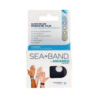 Sea Band Pulsera Antimareo Stop Nauseas Adulto 2 Unidades