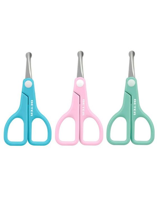 TIJERA BEBE BETER MANGO PLASTICO 9.2 CM