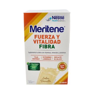 MERITENE FIBRA VAINILLA 14 SOB