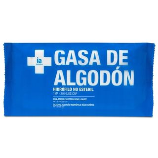 Interapothek Gasa Algodon Hidrof No Esteril 1 M