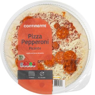 Pizza Fresca Pepperoni Continente (emb. 410 gr)