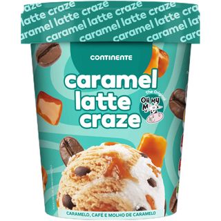 Gelado Caramelo, Café e Molho de Caramelo Continente (emb. 500 ml)