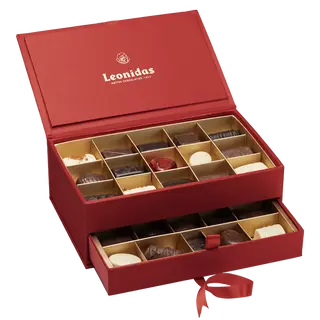 Coffret bijoux rouge Coffret rouge 500g