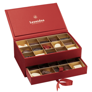 Coffret bijoux rouge Coffret rouge 500g