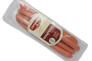 Сосиски Баварские 0,35кг (шт) Стародворье