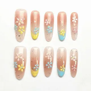 OhMy Nail Korea 100% handmade gel press-on nails faux ongles OMNKL020-S