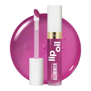 REVLON Super Lustrous Glimmer Lip Oil 006 Plump Pop 2617307