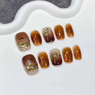 OhMy Nail Korea 100% handmade gel press-on nails faux ongles OMNKS005-S