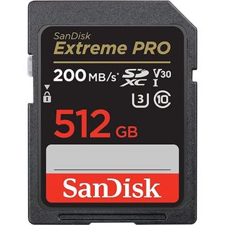 Cartão de Memória SDXC Sandisk Extreme Pro - 512GB