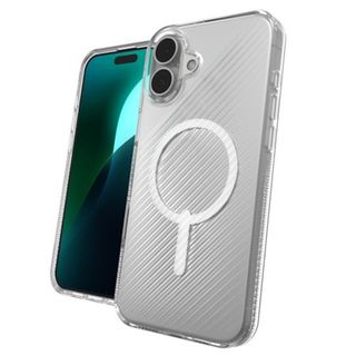Capa Zagg Luxe Snap com MagSafe para iPhone 16 Plus - Transparente