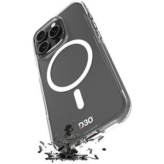 Capa Puro Impact Clear D3O para iPhone 16 Pro Max - Transparente
