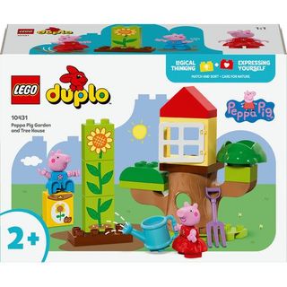 Igračka Lego kocke DUPLO Peppa Pig Garden and Tree House 2+