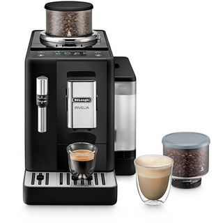 Máquina de Café Automática com Moinho Integrado Delonghi Rivelia EXAM440.35.B - Preta (8004399026582)
