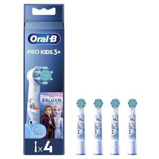 Recargas para Escovas de Dentes Elétrica Criança Oral-B Frozen - 4 Unidades