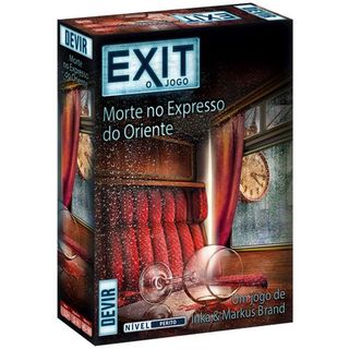 Jogo de Tabuleiro DEVIR EXIT: Morte no Expresso Oriente (Idade Mínima: 12 anos - Nível Dificuldade: Elevado)