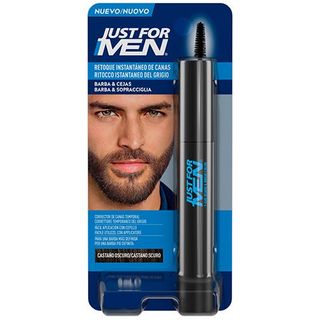 JUST FOR MEN Retoque Instantáneo De Canas Hombre Castaño