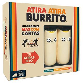 Jogo Atira Atira Burrito - Exploding Kittens | Mebo
