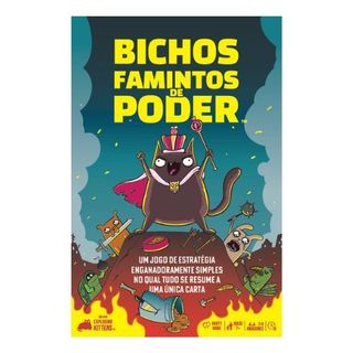 Bichos Famintos de Poder - Exploding Kittens | Mebo