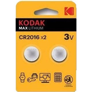 Pile Bouton Lithium Kodak Max Cr2016 – Lot De 2