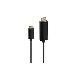 Cabo Accsup USB-C para HDMI 1.8M - Preto