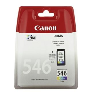 Cartuccia Canon Cl546 Colori Per Ip2850 Ip2855 Mg2450 Mg2455 Mg2550 Mg2555 Mg2950 Mg2950s Mg2955 Mx495 - Crtcnncl546