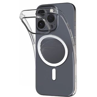 Capa em Silicone com MagSafe Puro Lite Mag para iPhone 16 Pro Max - Transparente (8018417485008)