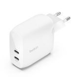 Cargador de pared Belkin BoostCharge Pro Power Delivery 60W 2x USB-C Blanco