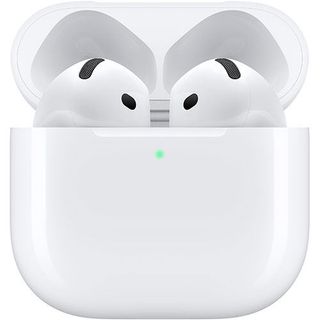 Auriculares Bluetooth True Wireless Apple AirPods 4 com Cancelamento Ativo de Ruído - Branco (195949689673)