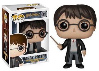 Funko POP Harry Potter con Varita-5858