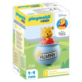 Playmobil 1.2.3 Winnie the Pooh Tarro de Miel-71318