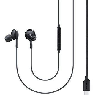 Auriculares Botón Samsung Eo-Ic100, Usb-C, Sonido Akg, Negro (1486693)