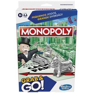 Jogo Monopoly Grab & Go! - Hasbro Gaming