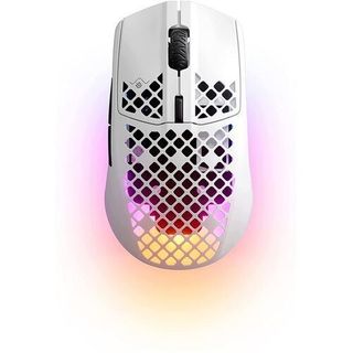Rato Óptico Steelseries Aerox 3 RGB Wireless | Bluetooth 18000 DPI - Branco