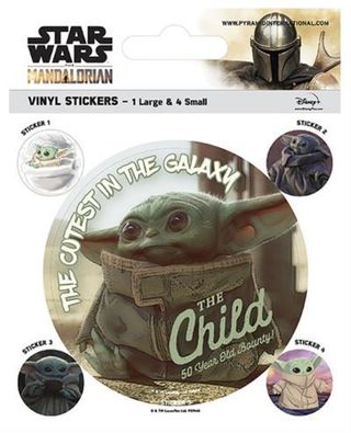 Autocolantes de Vinyl Star Wars The Mandalorian: The Child - Pyramid International