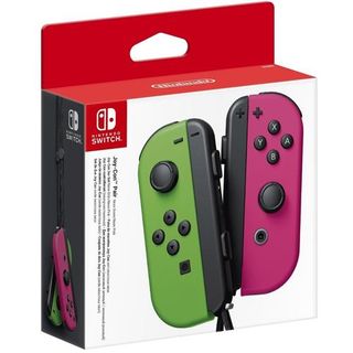 Joy-Con Nintendo Switch (Set Esq/Dir - Verde e Rosa Néon) [6312811]