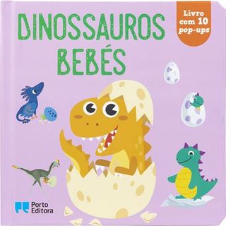 Dinossauros bebes livro com 10 pop