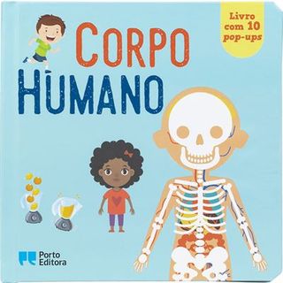Corpo humano livro com 10 pop ups