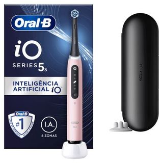 Escova de Dentes Elétrica Oral-B iO 5S - Rosa
