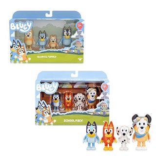 Bluey Pack 4 Figuras Surtidas-BLY09000