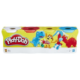 Play-Doh Pack 4 Botes de Plastilina Surtidos-B5517EU4